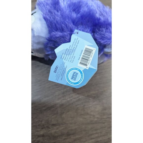 Bark Box Woolly Ryan Plush Dog Toy M-L crinkle squeaker new - Picture 5 of 5